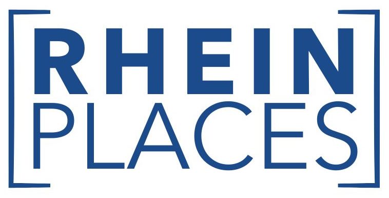 RHEINPLACES Logo blau